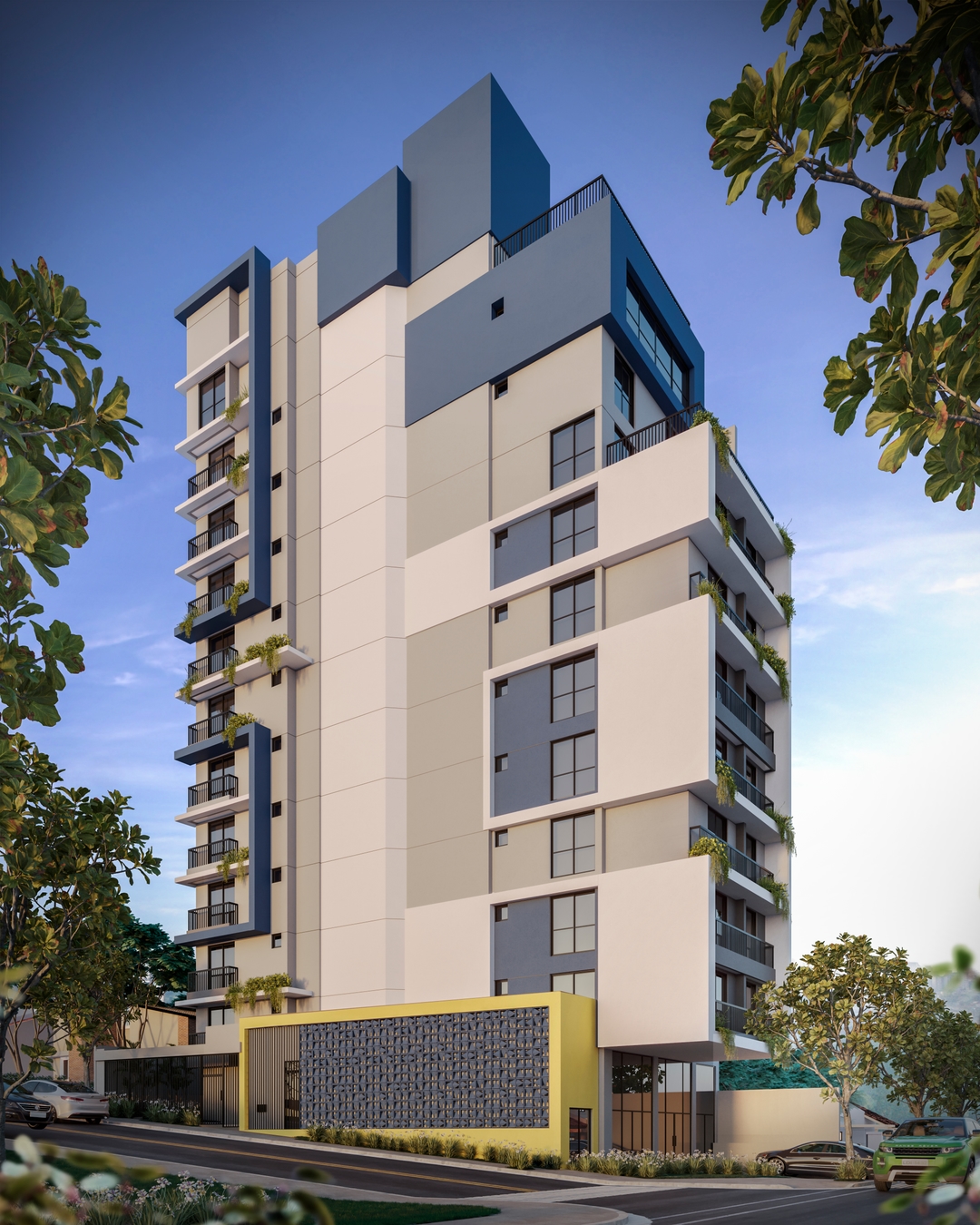 Edifício Residencial e flats 